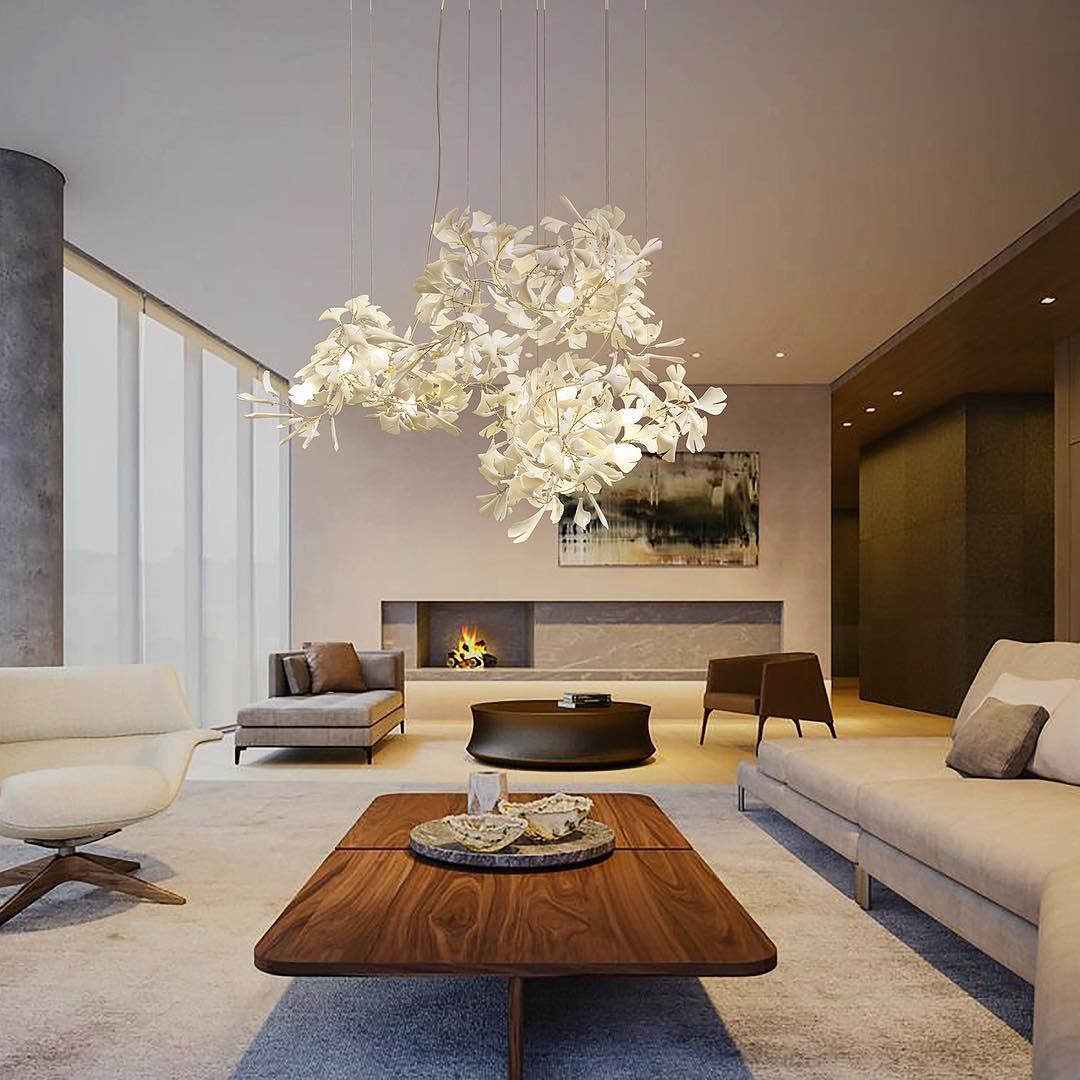 Gingko Chandelier C