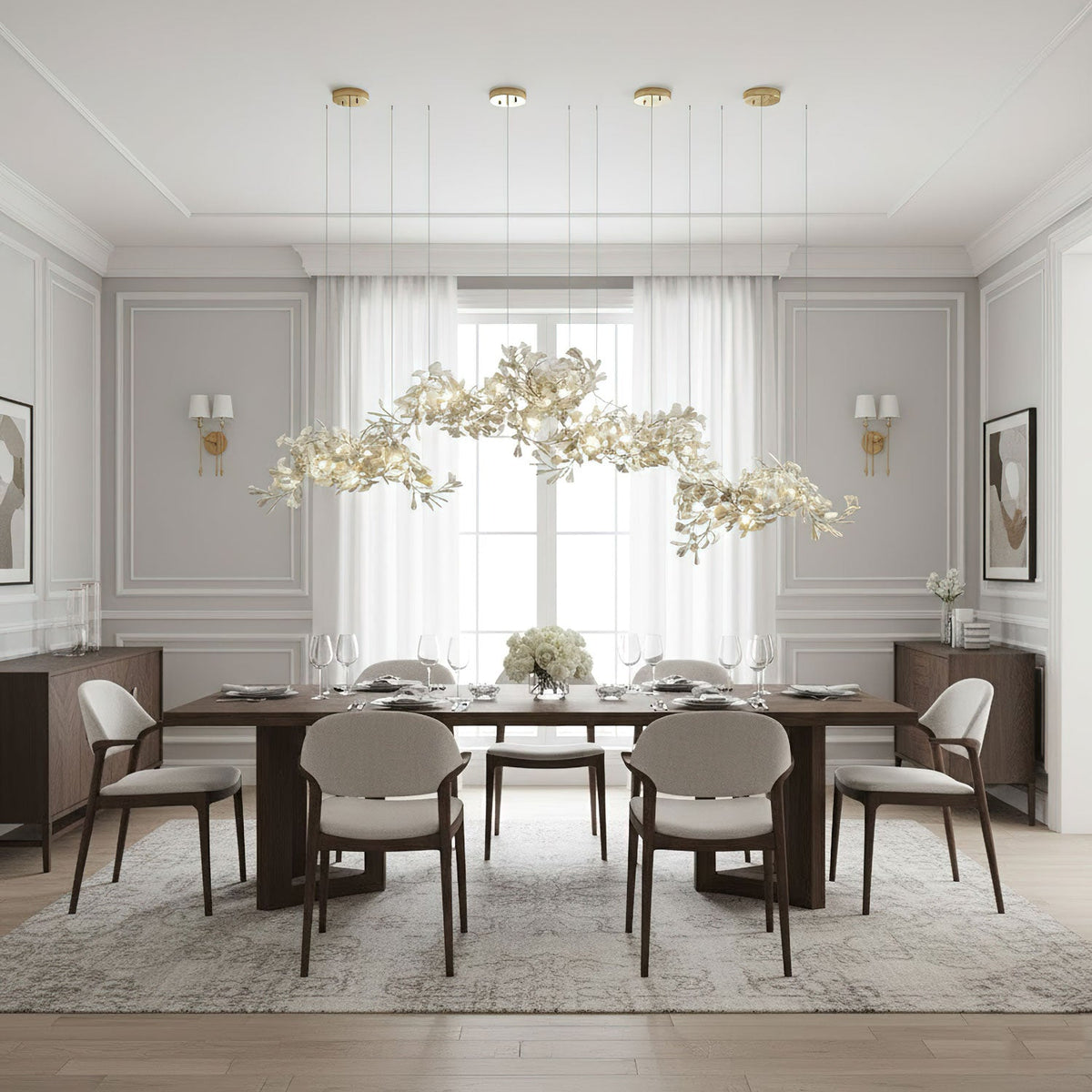 Gingko Chandelier C