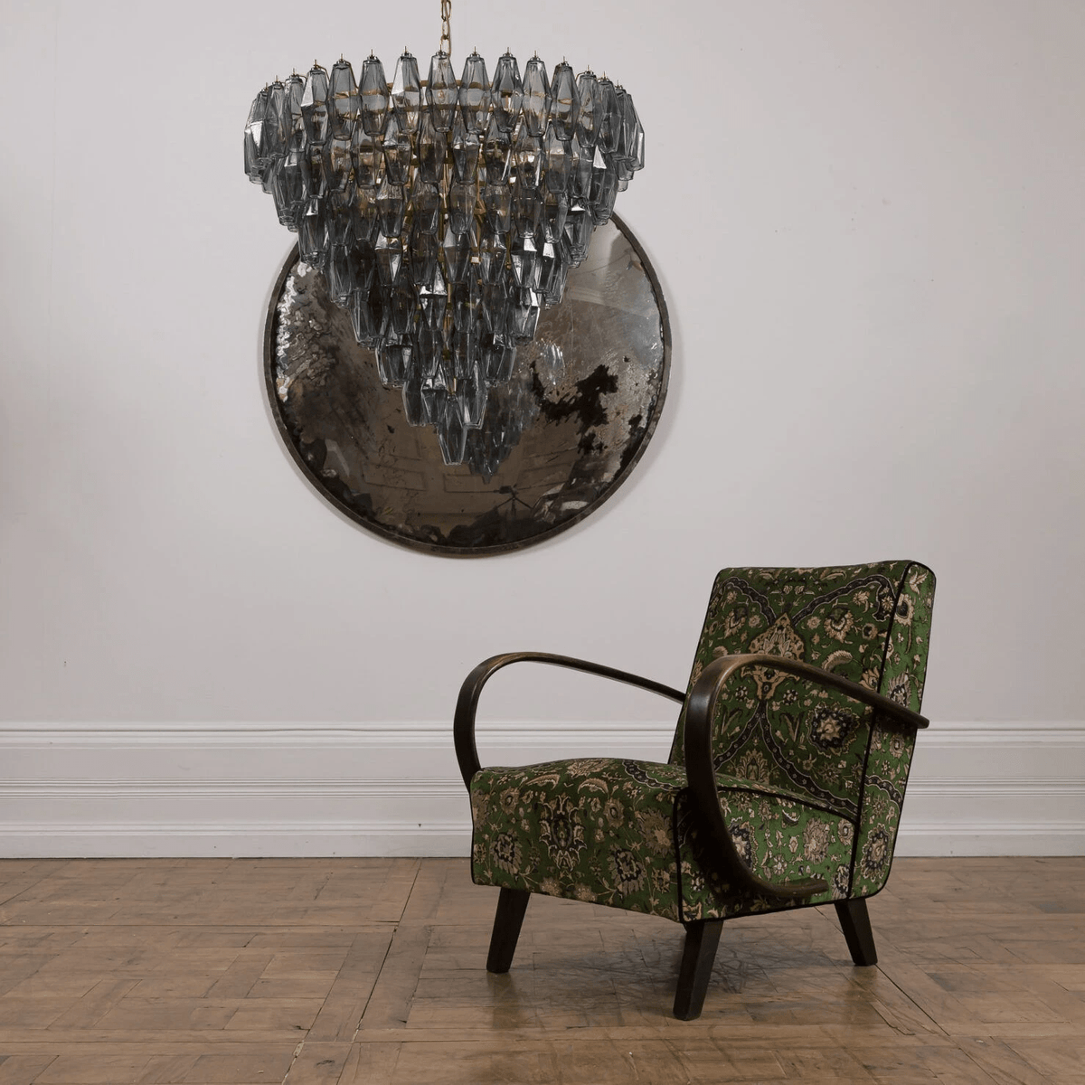 Asti Glass Chandelier