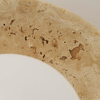 Lunaro Travertine Ceiling Lamp