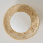 Lunaro Travertine Ceiling Lamp