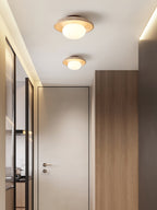 Lunaro Travertine Ceiling Lamp