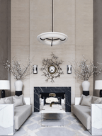 Carve Alabaster Pendant Light