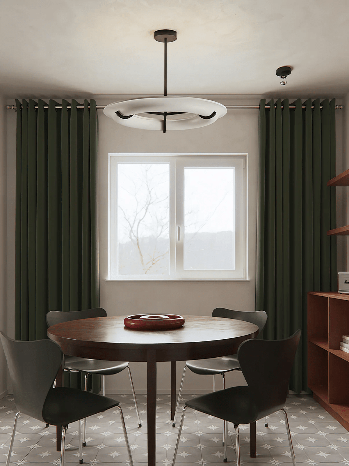 Carve Alabaster Pendant Light