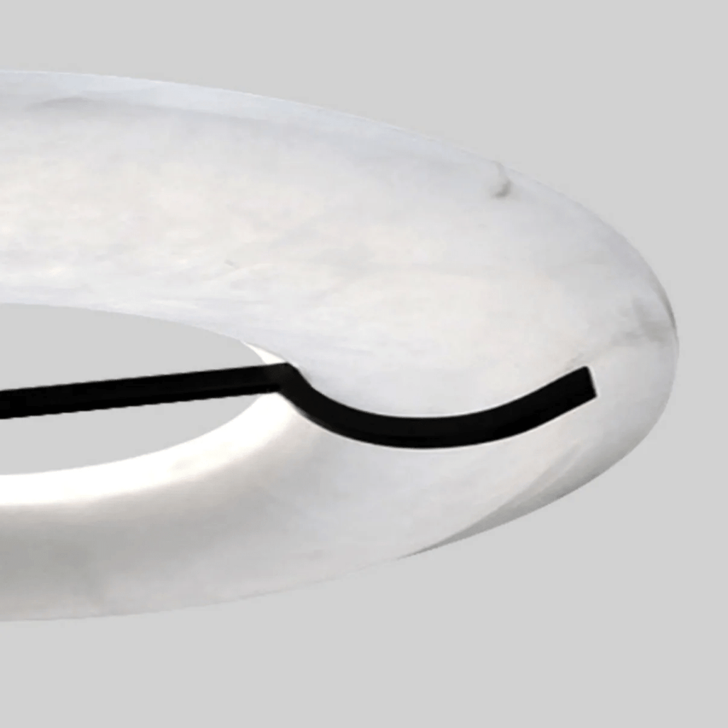 Carve Alabaster Pendant Light