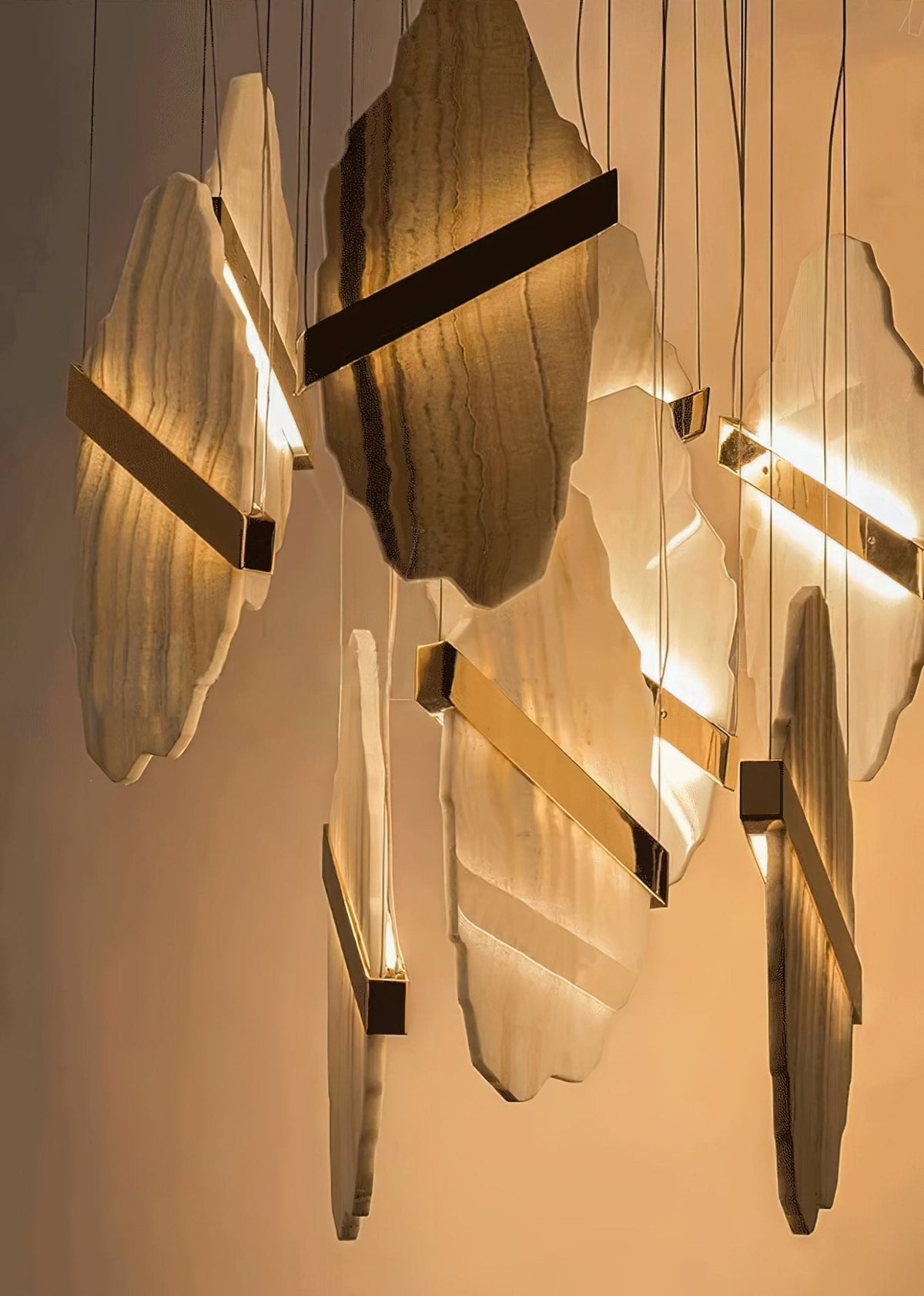 Auralith Alabaster Chandelier