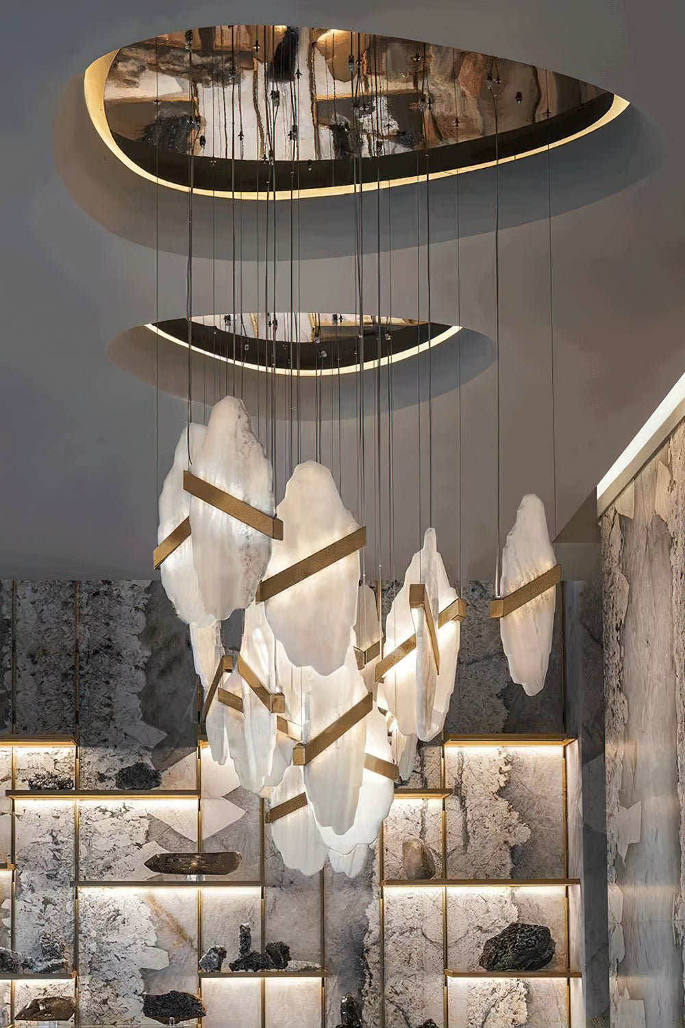 Auralith Alabaster Chandelier
