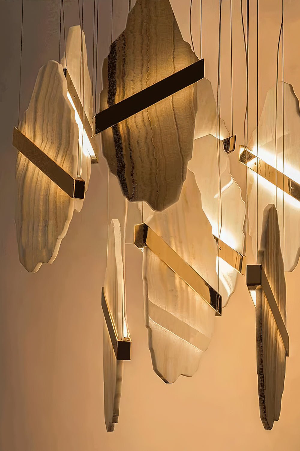 Auralith Alabaster Chandelier