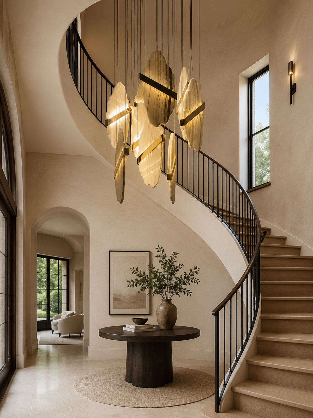 Auralith Alabaster Chandelier