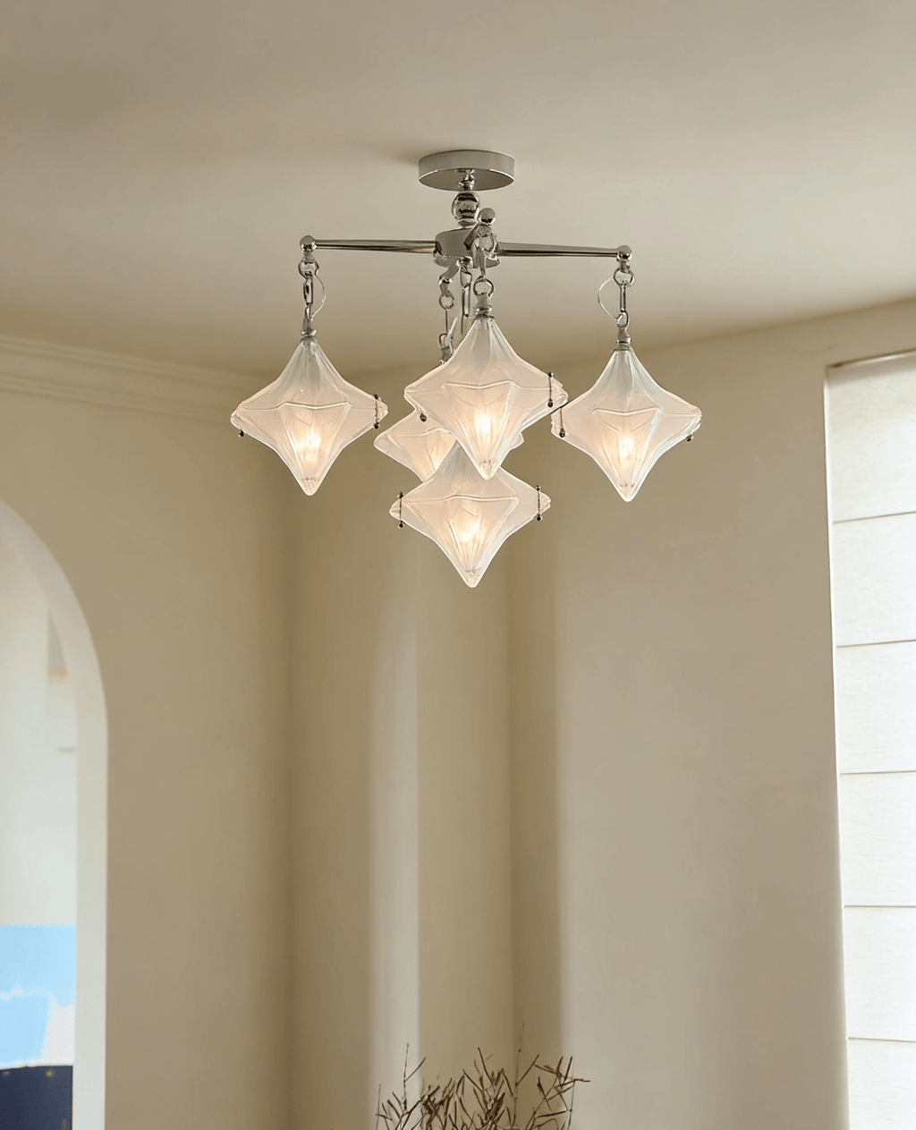 Elowen Prism Star Chandelier