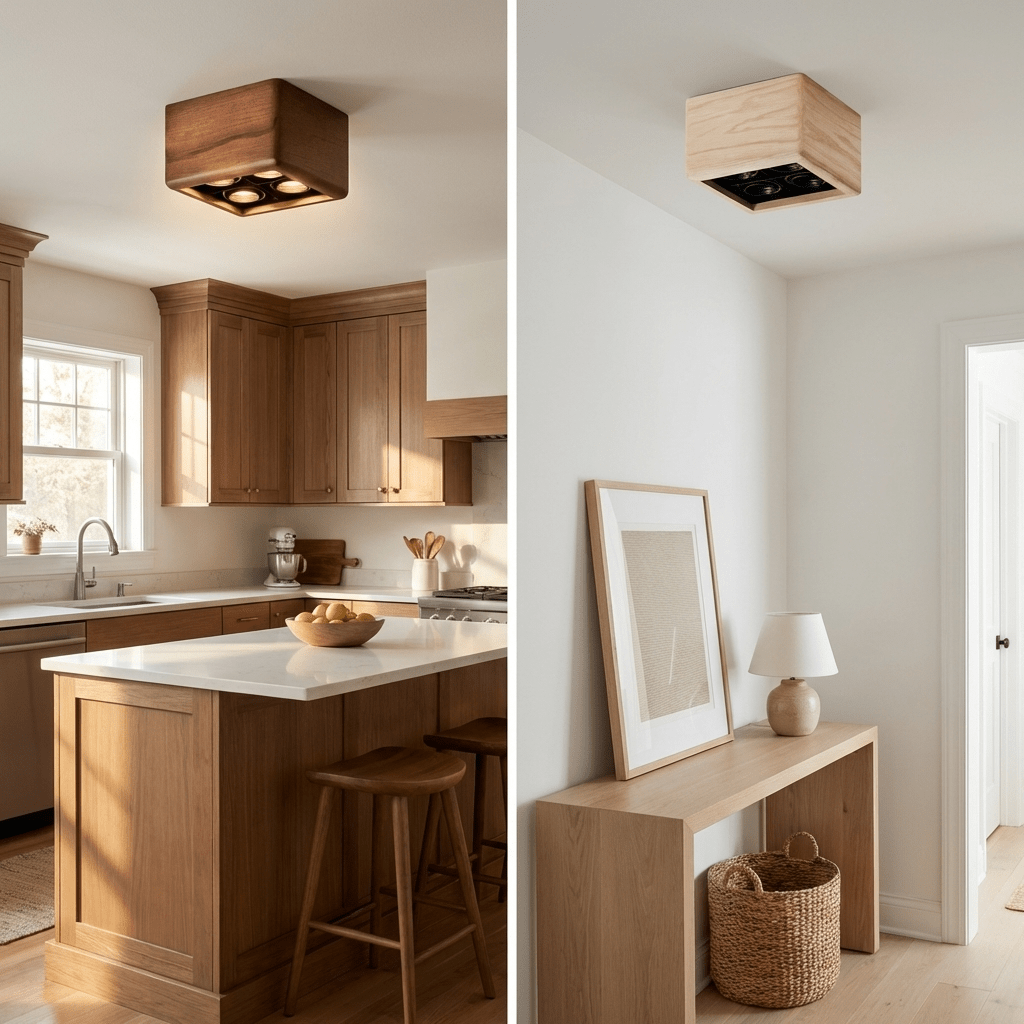 Cubro Wood Ceiling Spot
