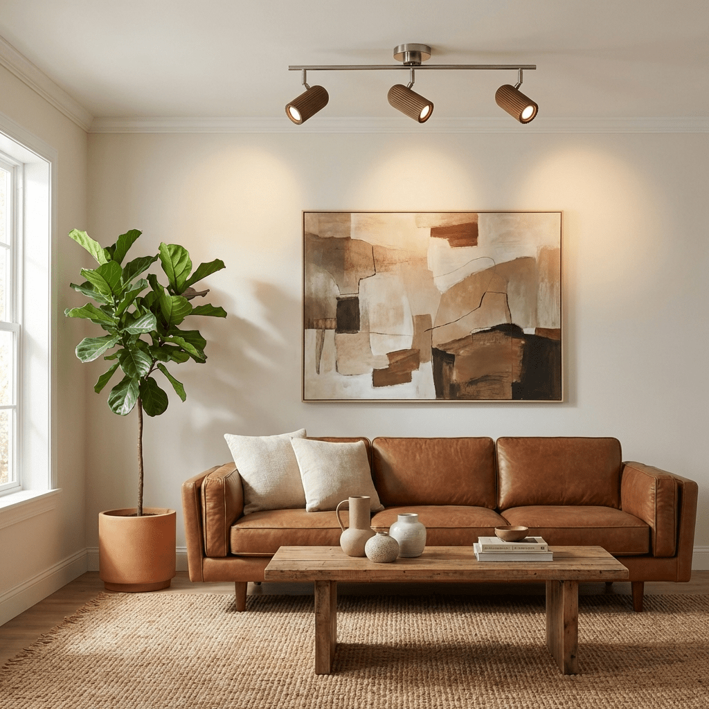 Trio Wood Ceiling Light