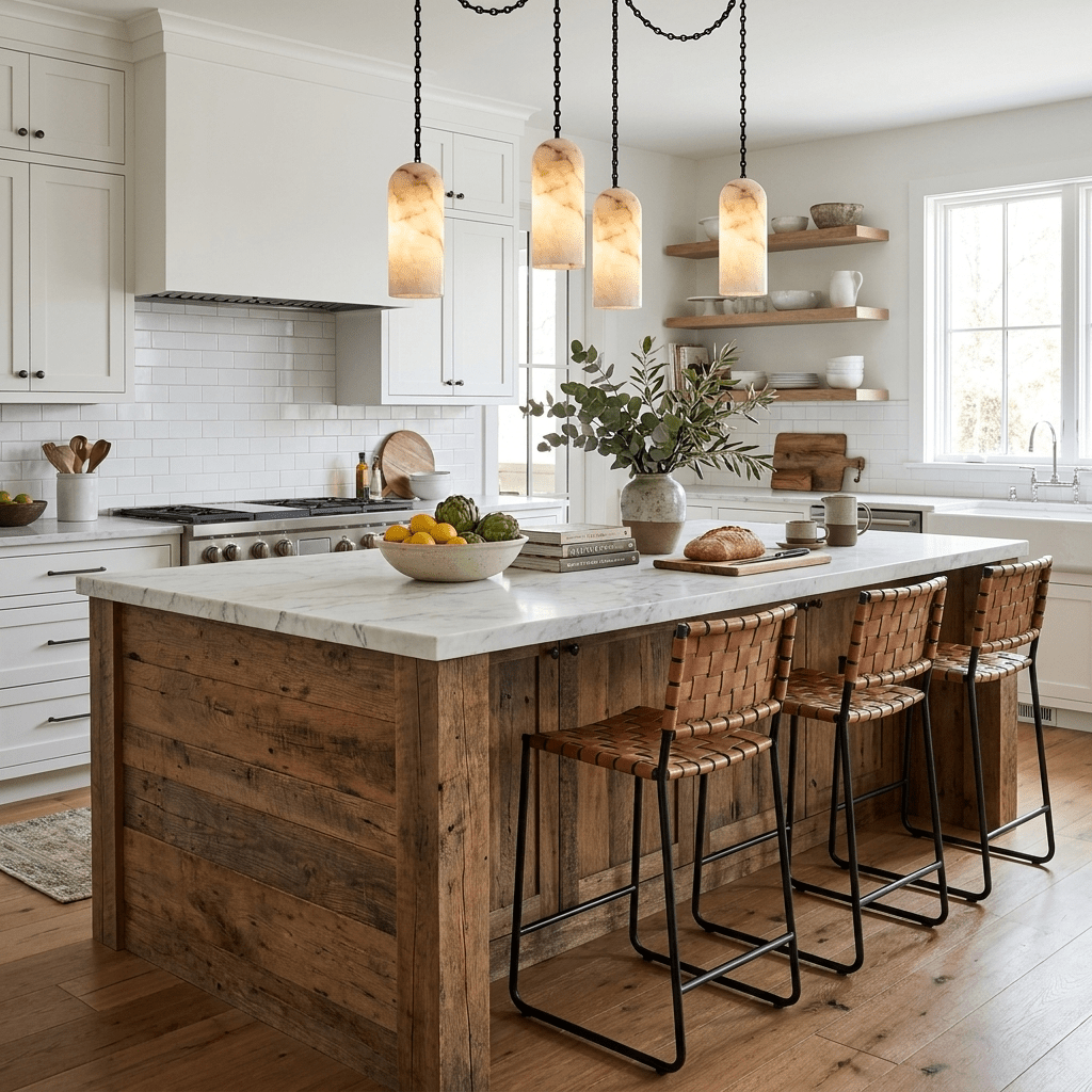 Cascading Chain Capsule Chandelier