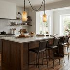 Cascading Chain Capsule Chandelier
