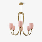 Tulip Gold Chandelier