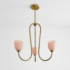 Tulip Gold Chandelier