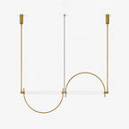 Arched Linear Led Chandelier