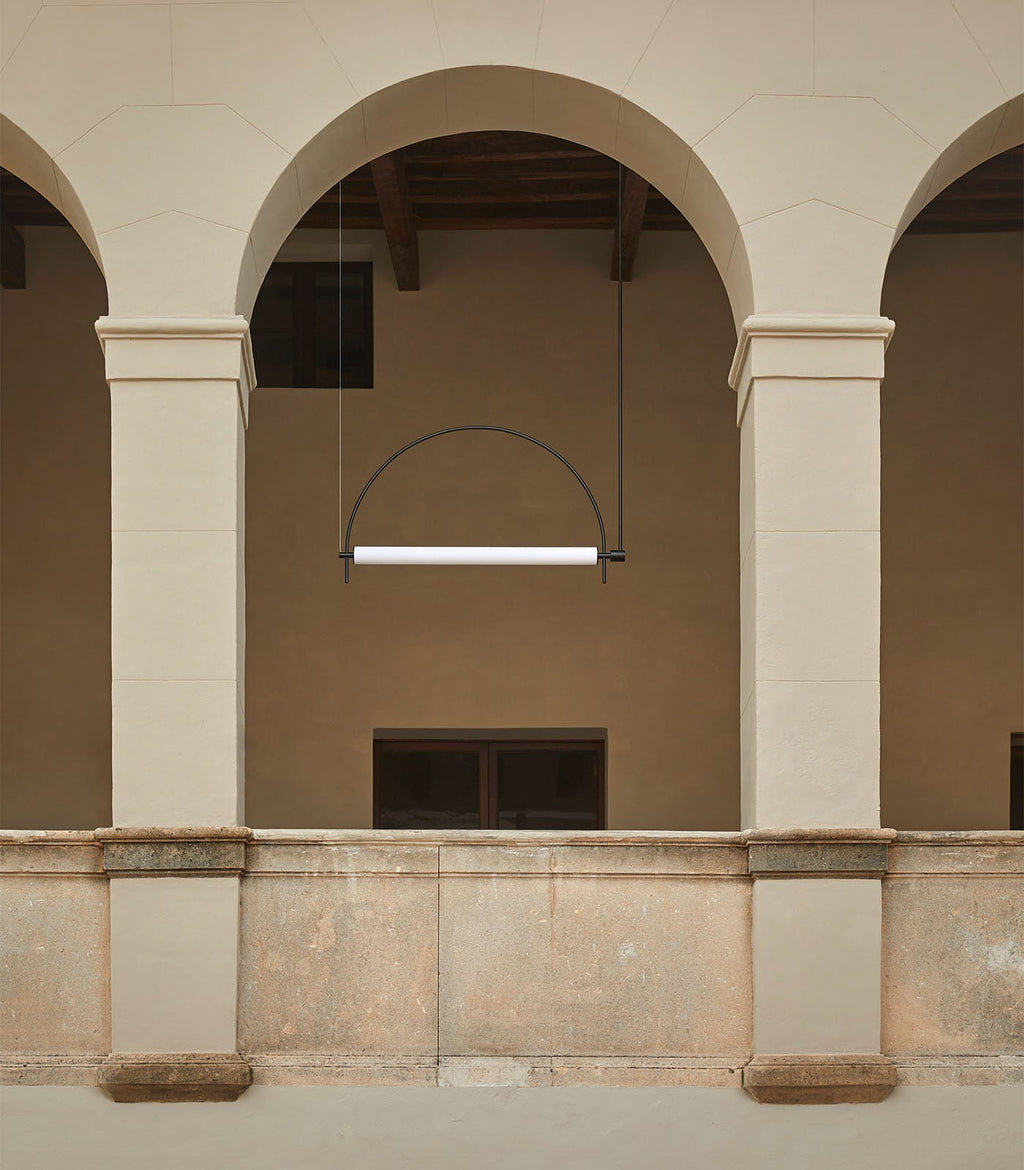 Arched Linear Led Chandelier