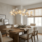 Blossom Branch Plaster Dining Chandelier