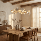 Blossom Branch Plaster Dining Chandelier