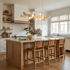 Blossom Branch Plaster Dining Chandelier