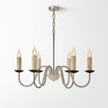 Edris Travertine Candle Chandelier