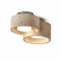 Trevi Travertine Cluster Ceiling Light