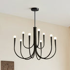 Swoop Arm Chandelier