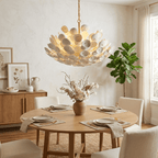 Coconut Disc Chandelier