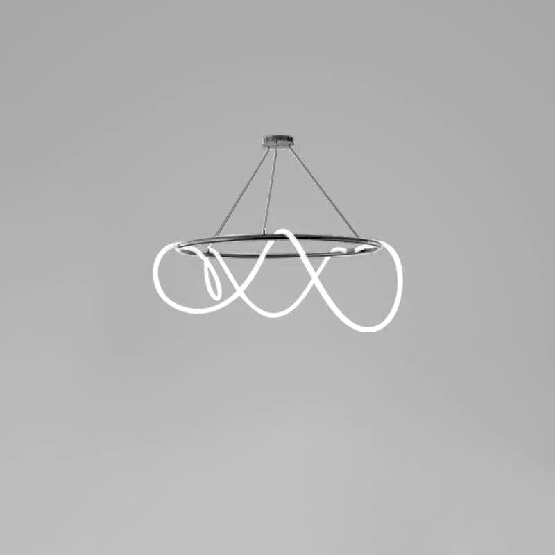 Flexible Linear Curve Chandelier