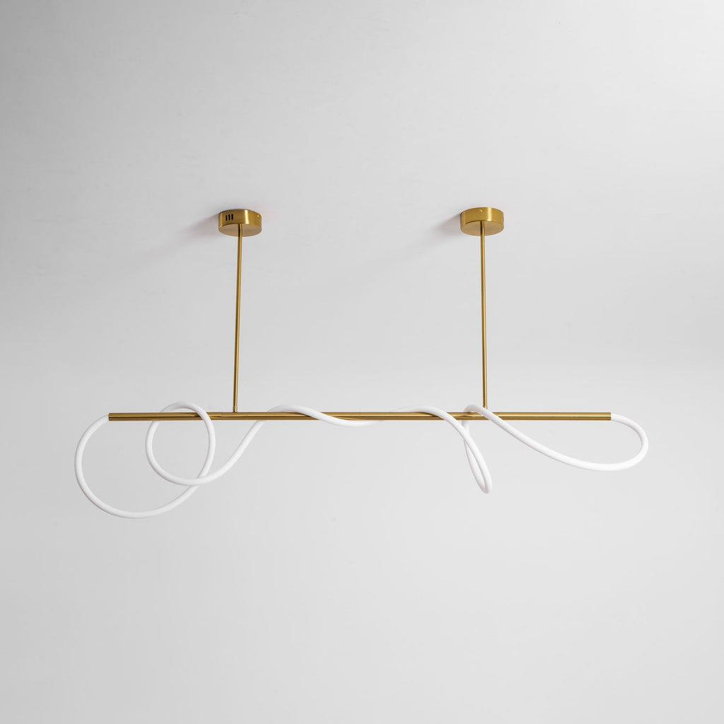 Flexible Linear Curve Chandelier
