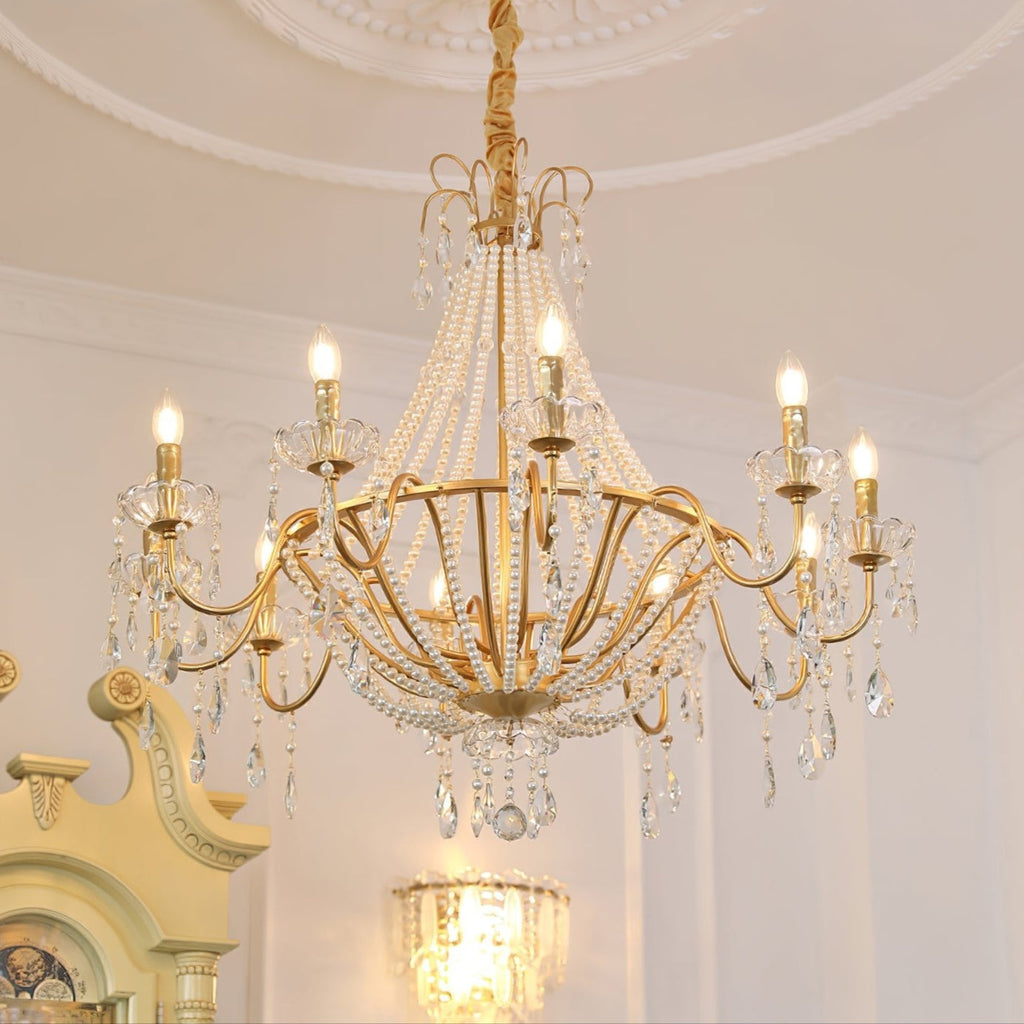 Arcadia Gold Chandelier