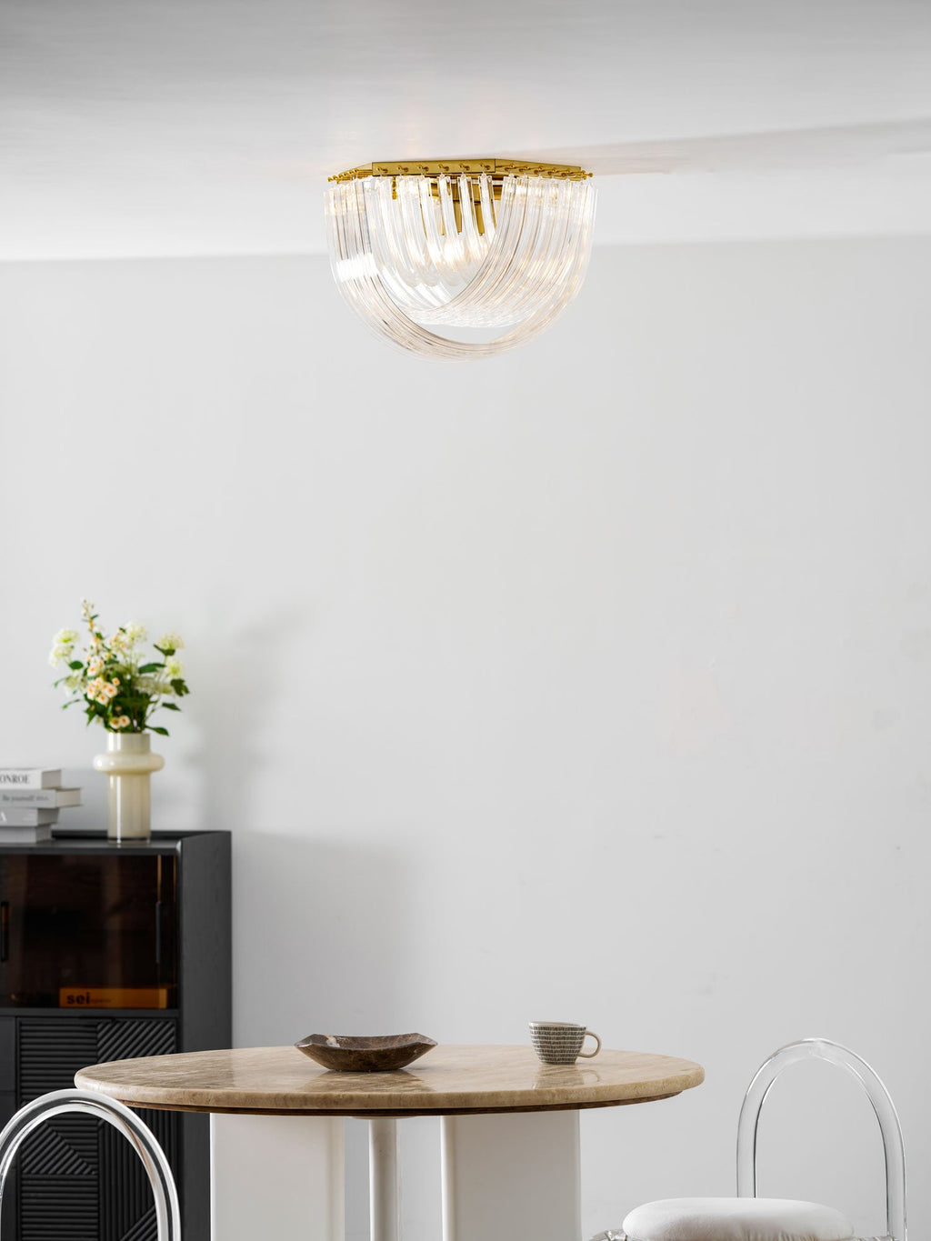 Trevi Glass Ceiling Lamp