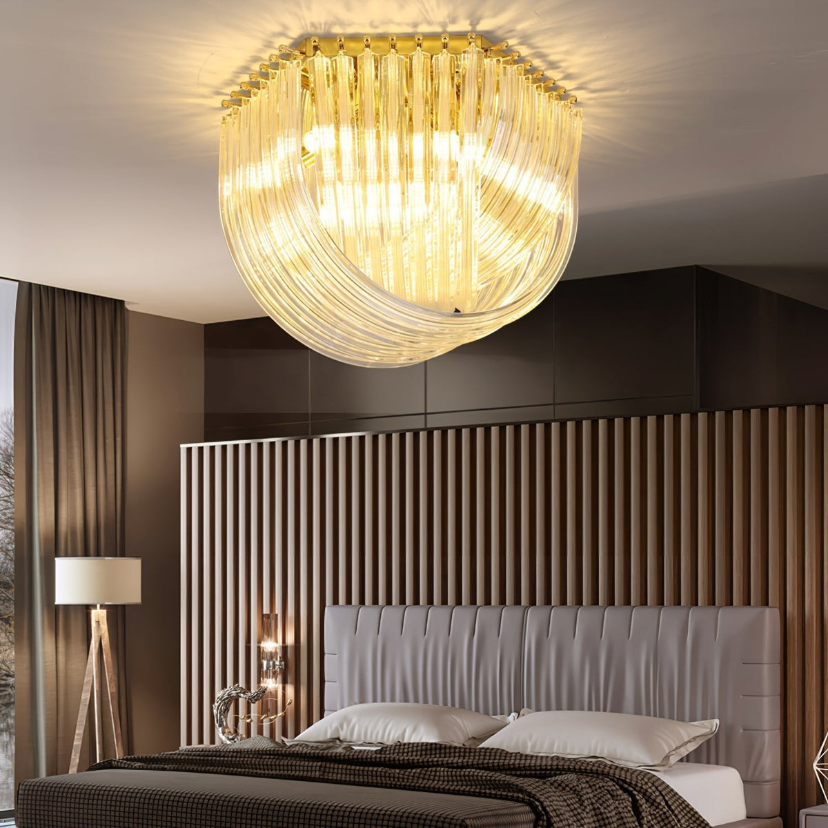 Trevi Glass Ceiling Lamp