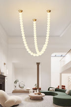 Pearl Necklace Balls Chandelier