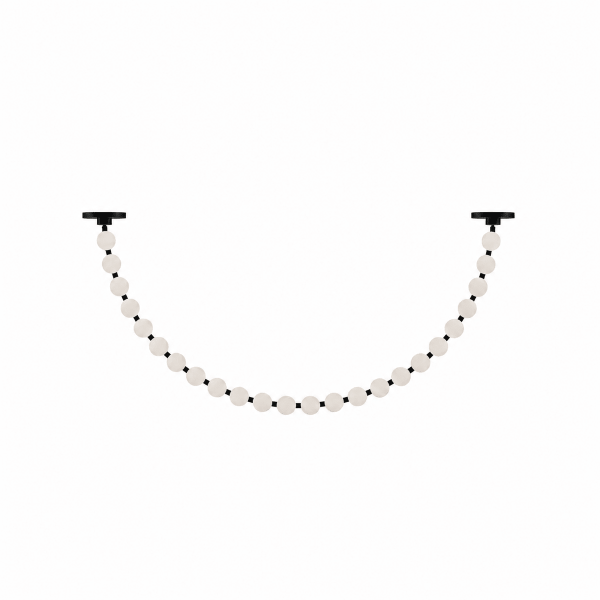 Pearl Necklace Balls Chandelier