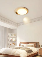 Travertine Oval Knob Ceiling Lamp