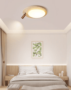Travertine Oval Knob Ceiling Lamp