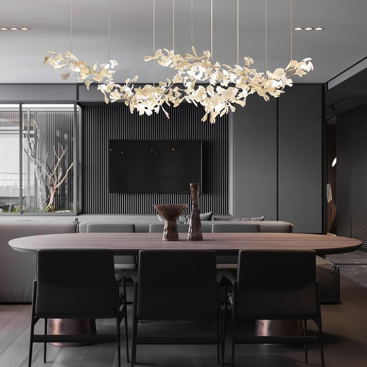Gingko Drift Chandelier