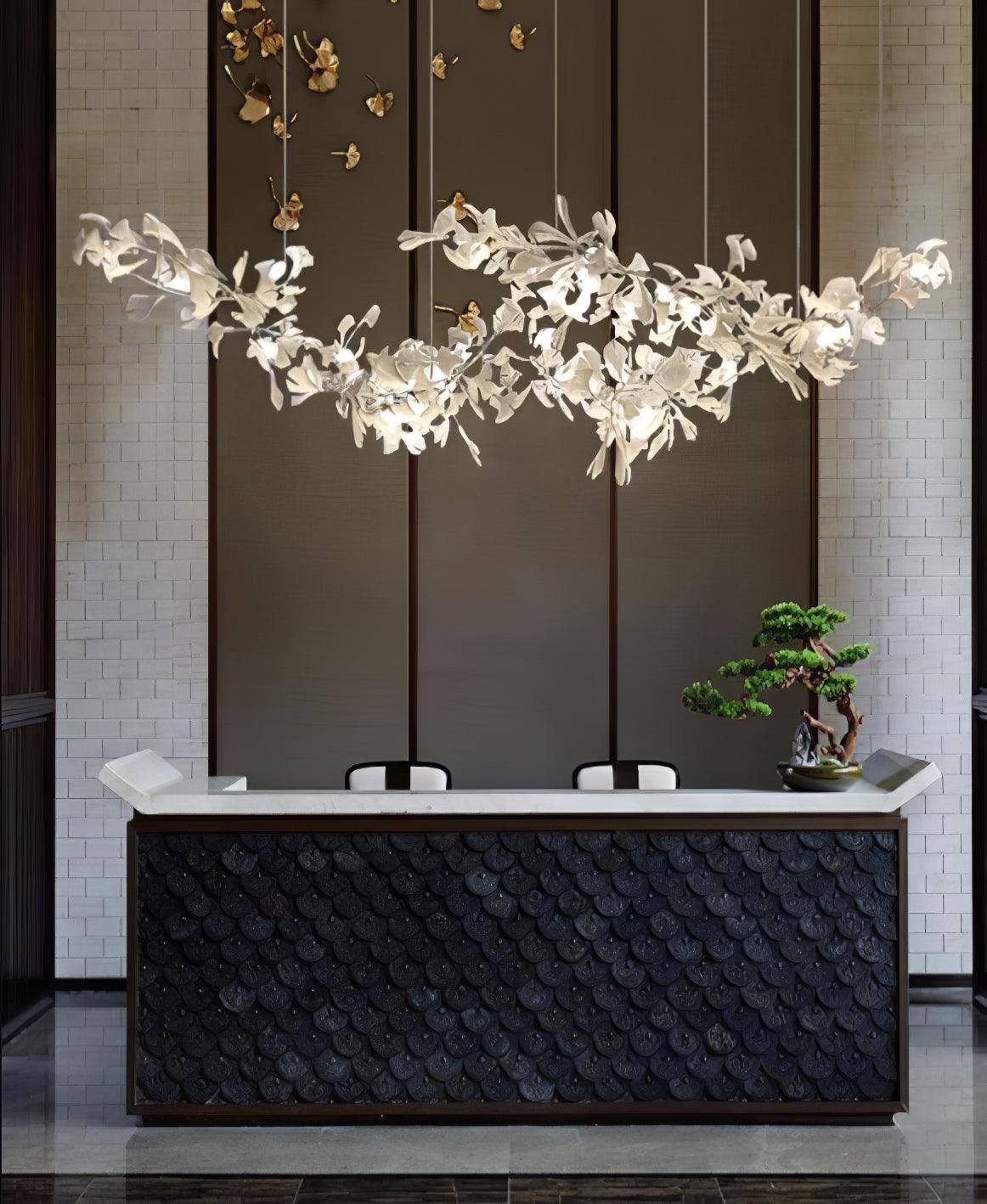 Gingko Drift Chandelier
