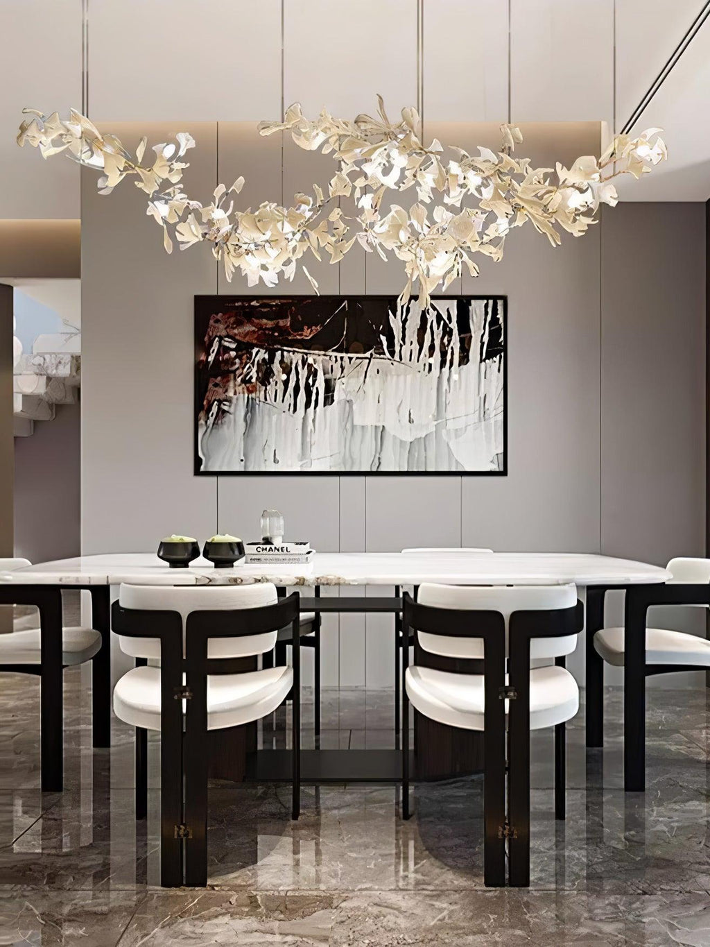 Gingko Drift Chandelier
