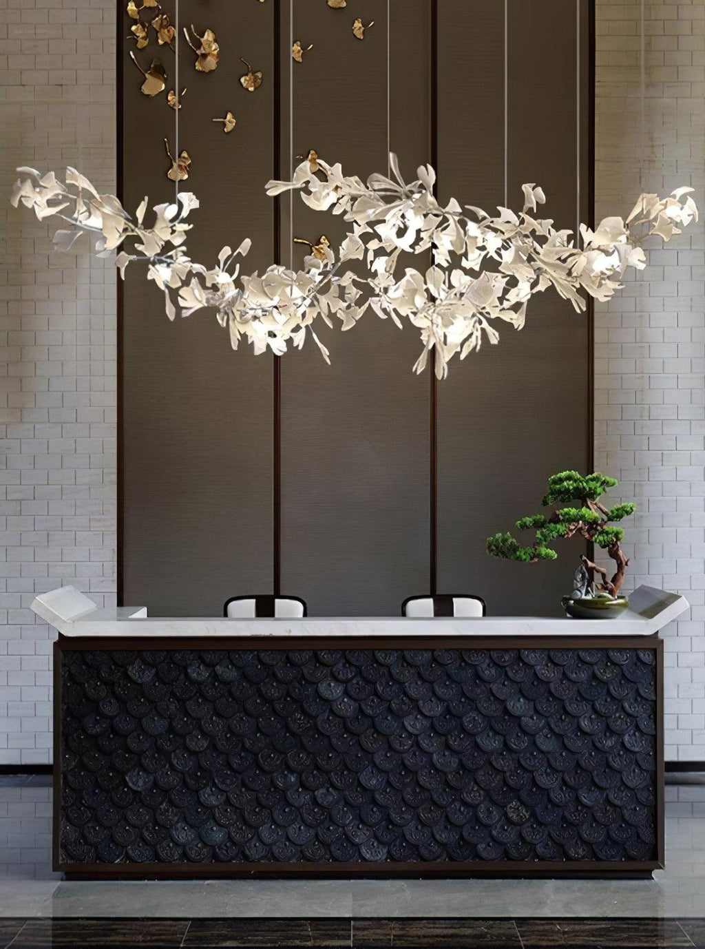 Gingko Drift Chandelier