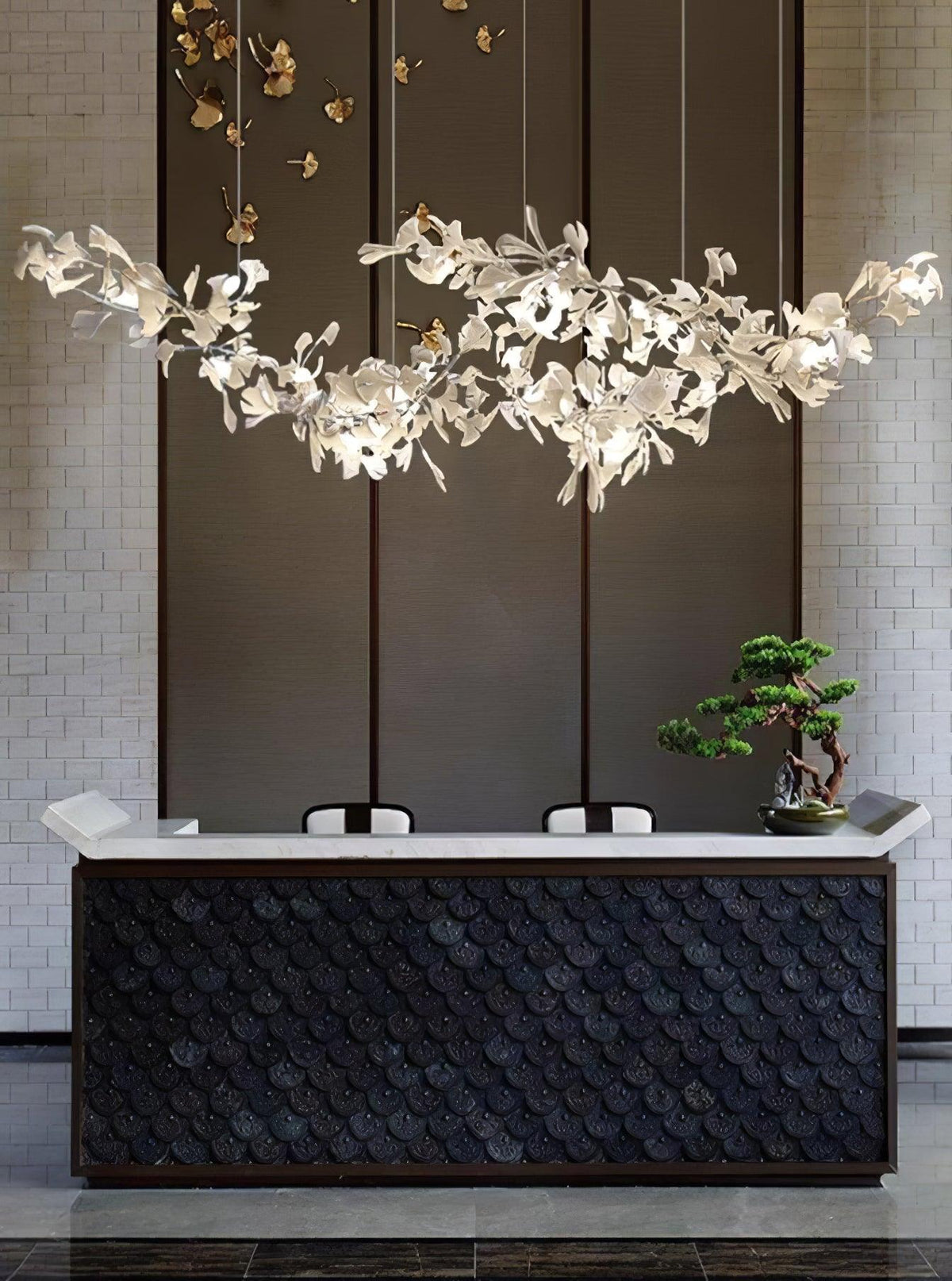 Gingko Drift Chandelier