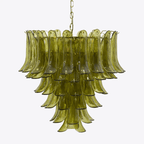 Green Petalo Chandelier