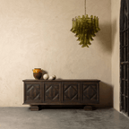 Green Petalo Chandelier