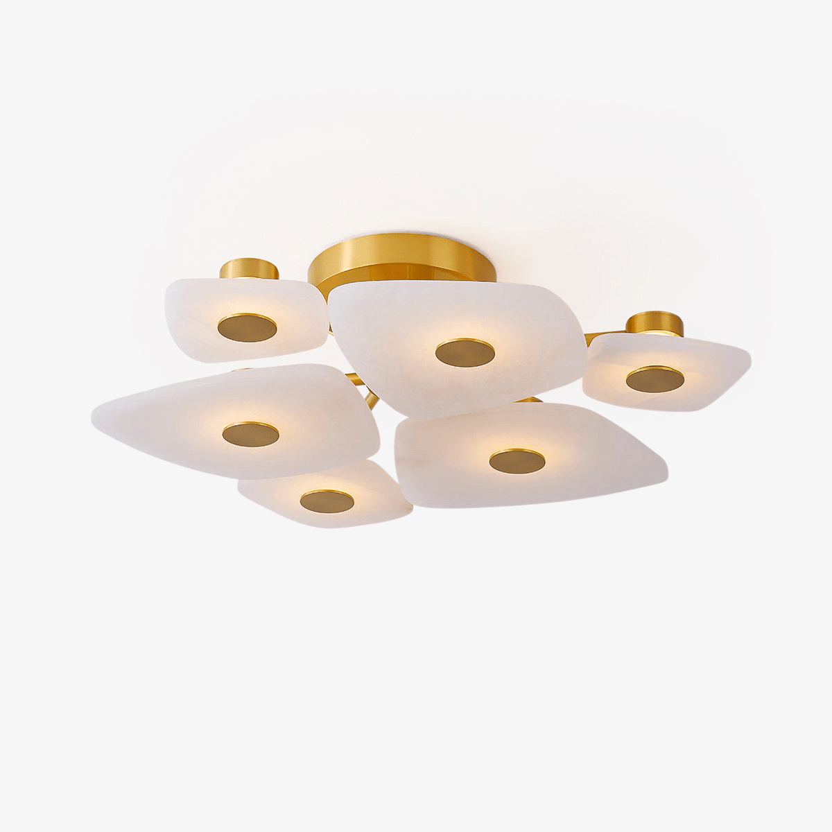 Holmdel Alabaster Ceiling Lamp