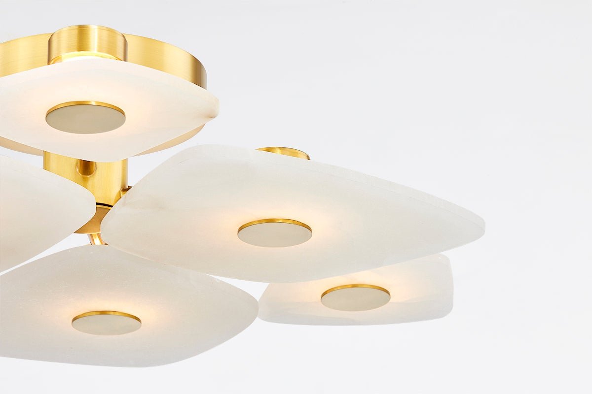 Holmdel Alabaster Ceiling Lamp