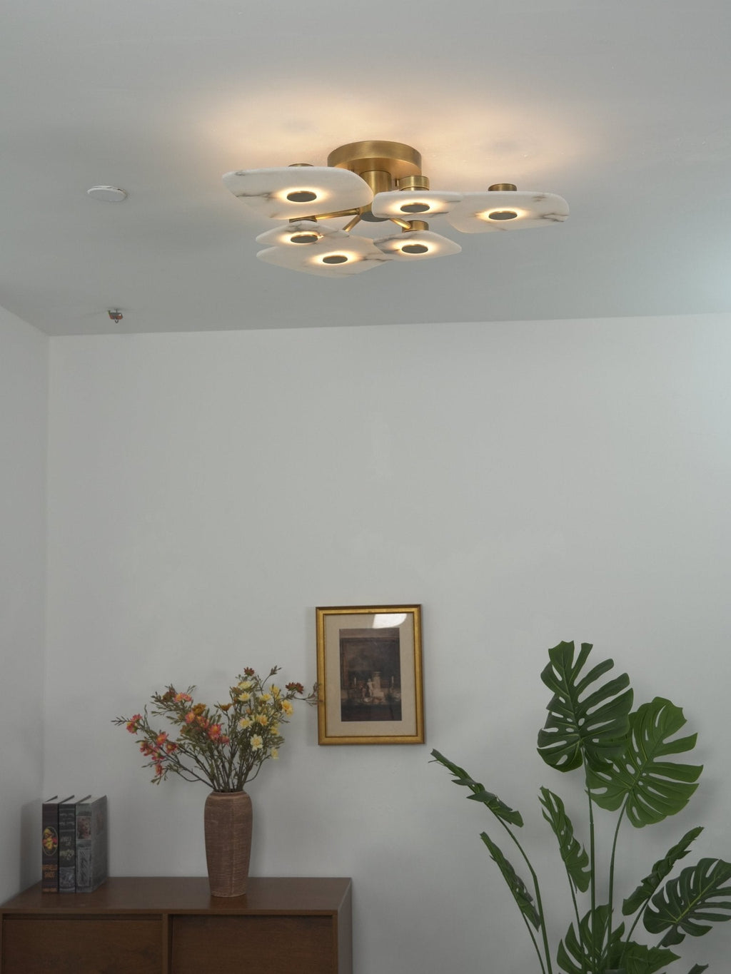 Holmdel Alabaster Ceiling Lamp