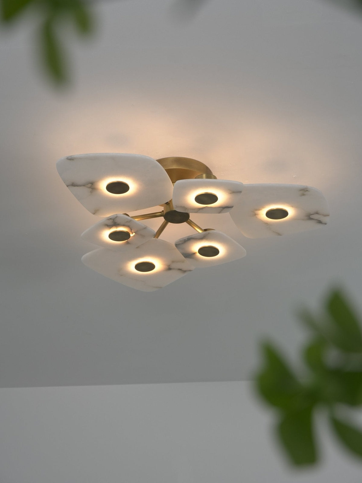 Holmdel Alabaster Ceiling Lamp