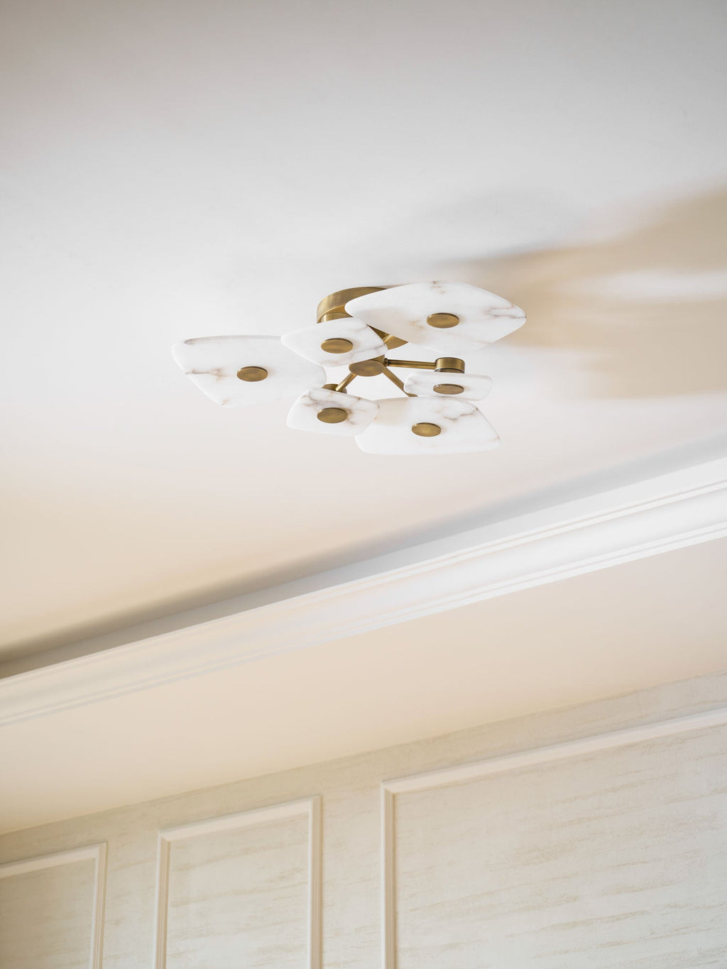 Holmdel Alabaster Ceiling Lamp